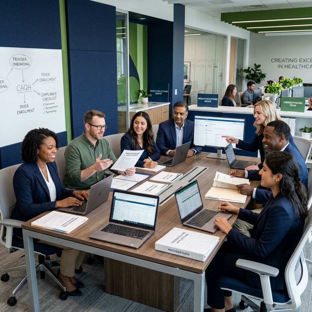 Revive Medical Billing credentialing expert team working on provider enrollment